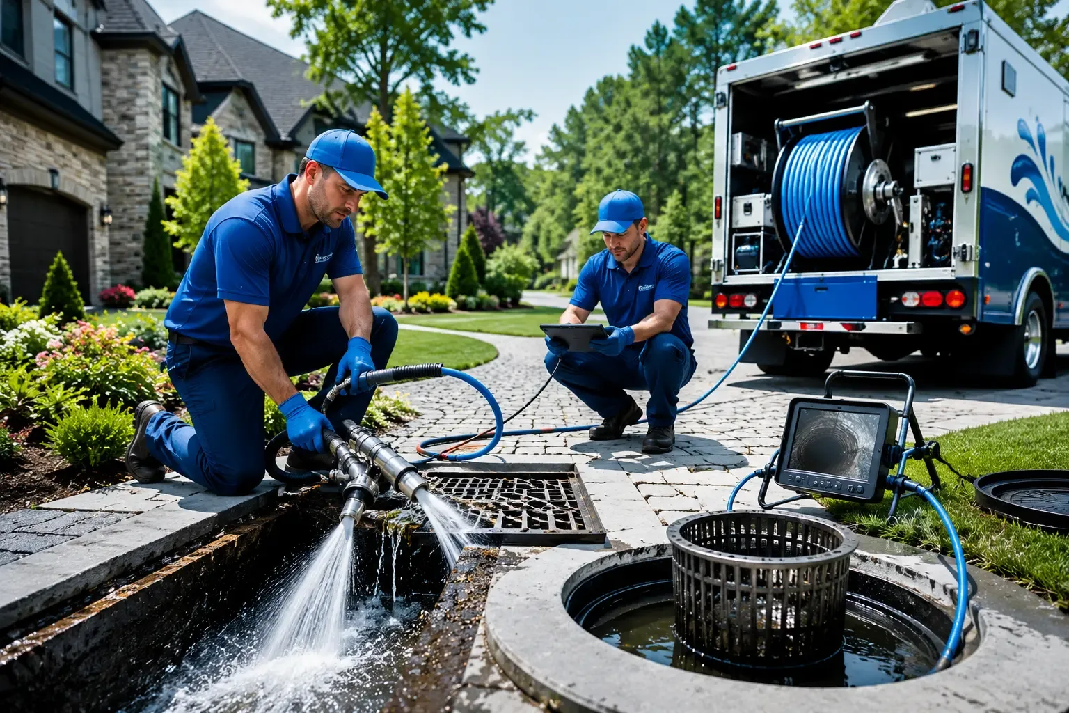 Local outdoor drain cleaning professionals in Preston Park, PA
